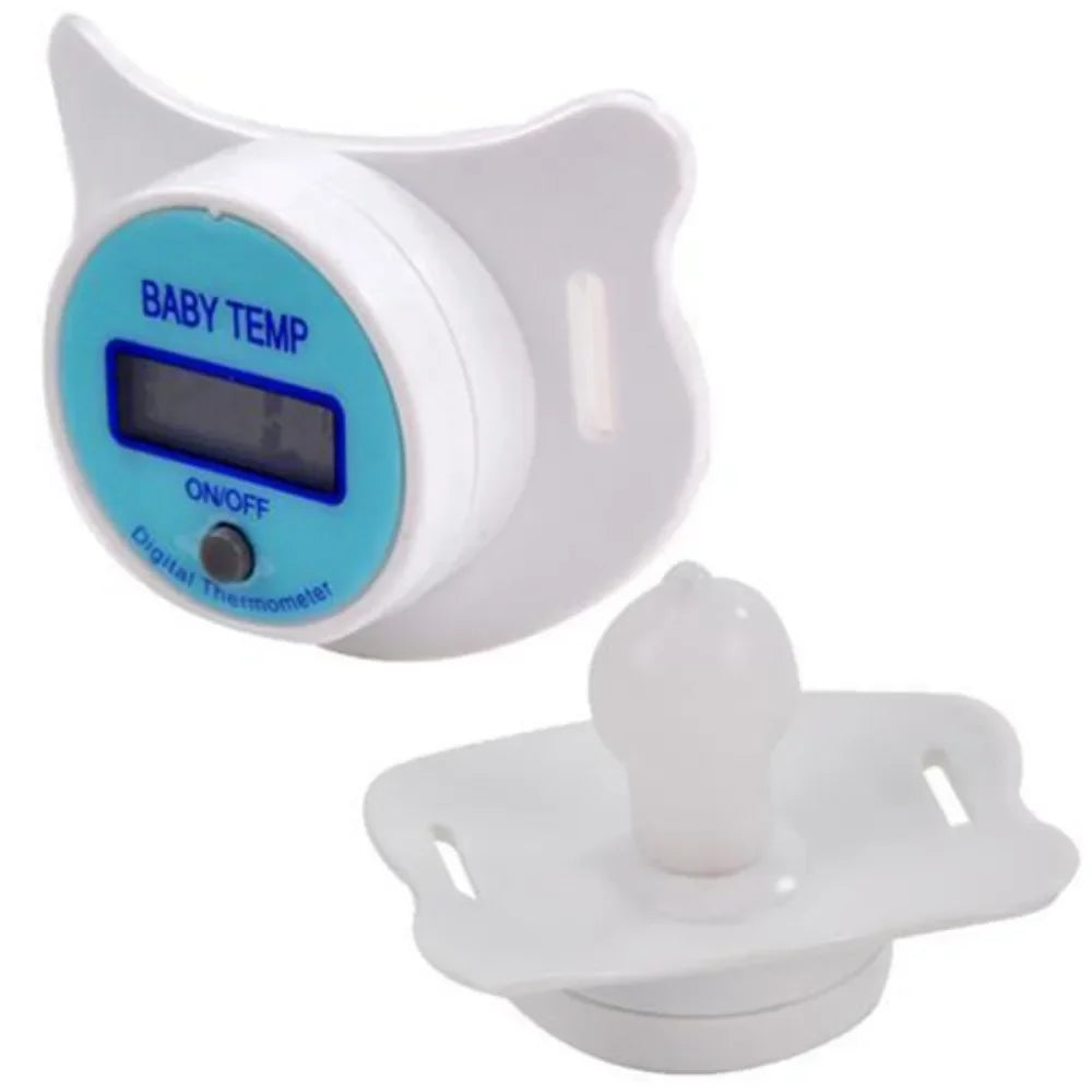 Infants Baby Digital Thermal Temperature Pacifier W/ Mouth Alarm