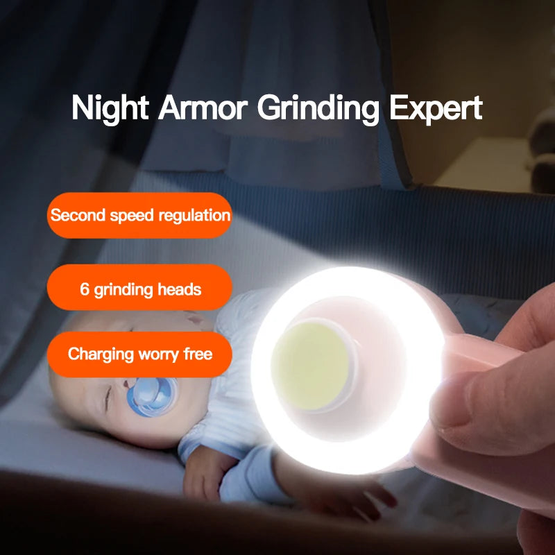 Luminous Electric Nail Grinder