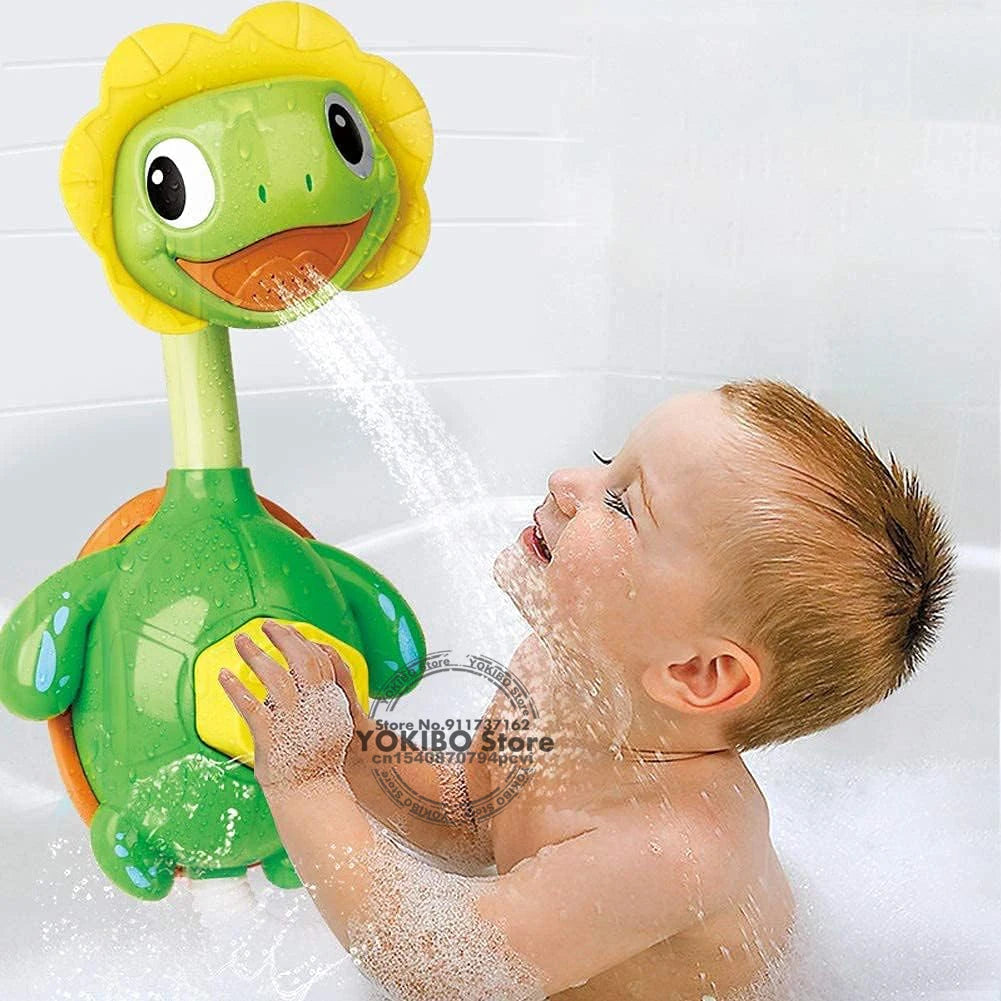 Floating Bathtub Hand Shower Fountain Bath Toy For Kids