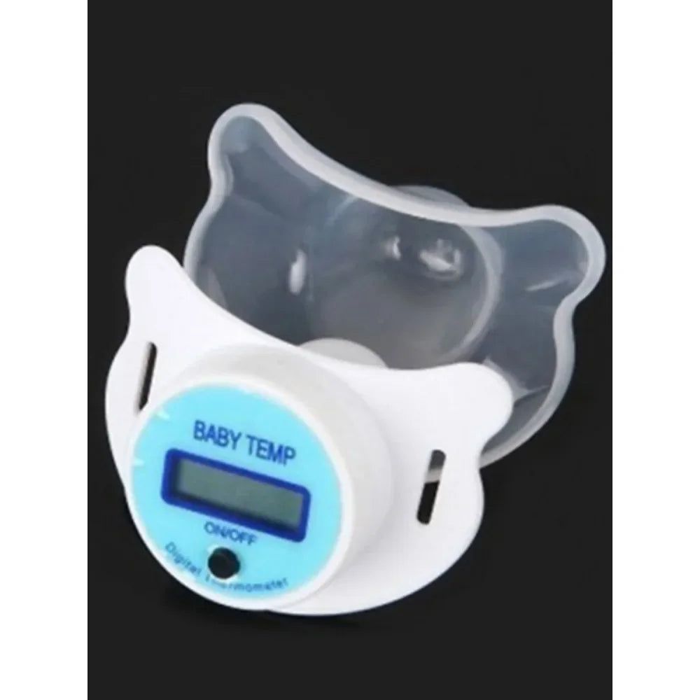 Infants Baby Digital Thermal Temperature Pacifier W/ Mouth Alarm