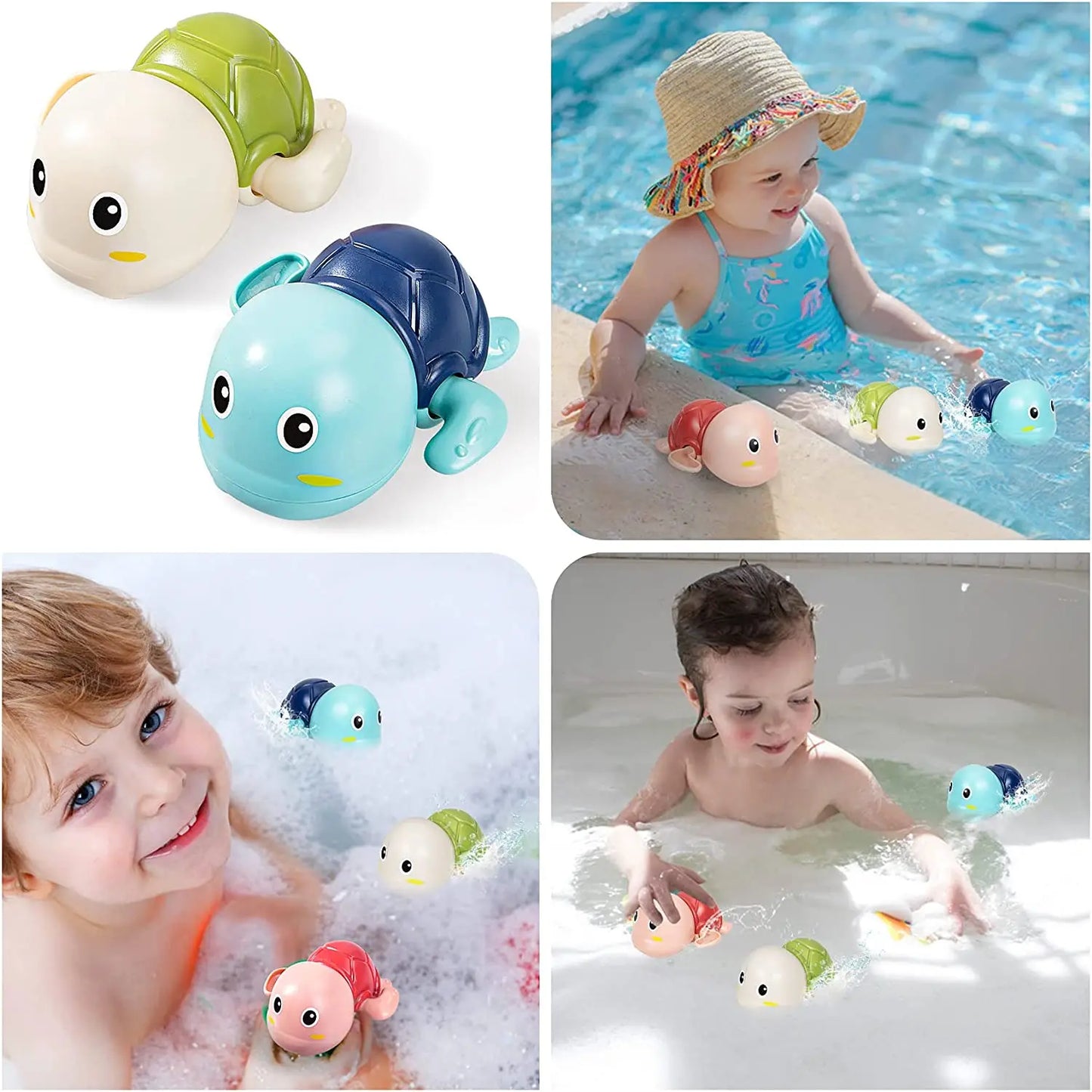 Baby Windup Swimming Turtles (3pcs)