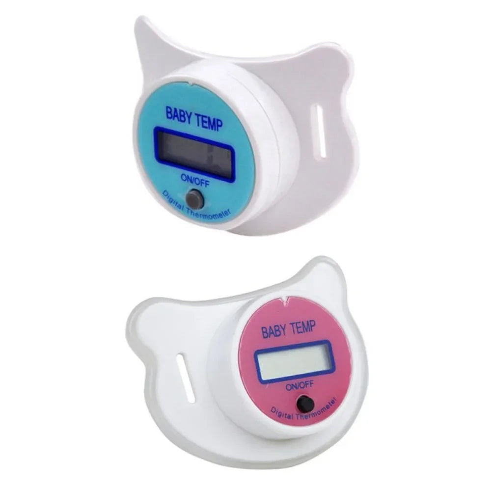 Infants Baby Digital Thermal Temperature Pacifier W/ Mouth Alarm